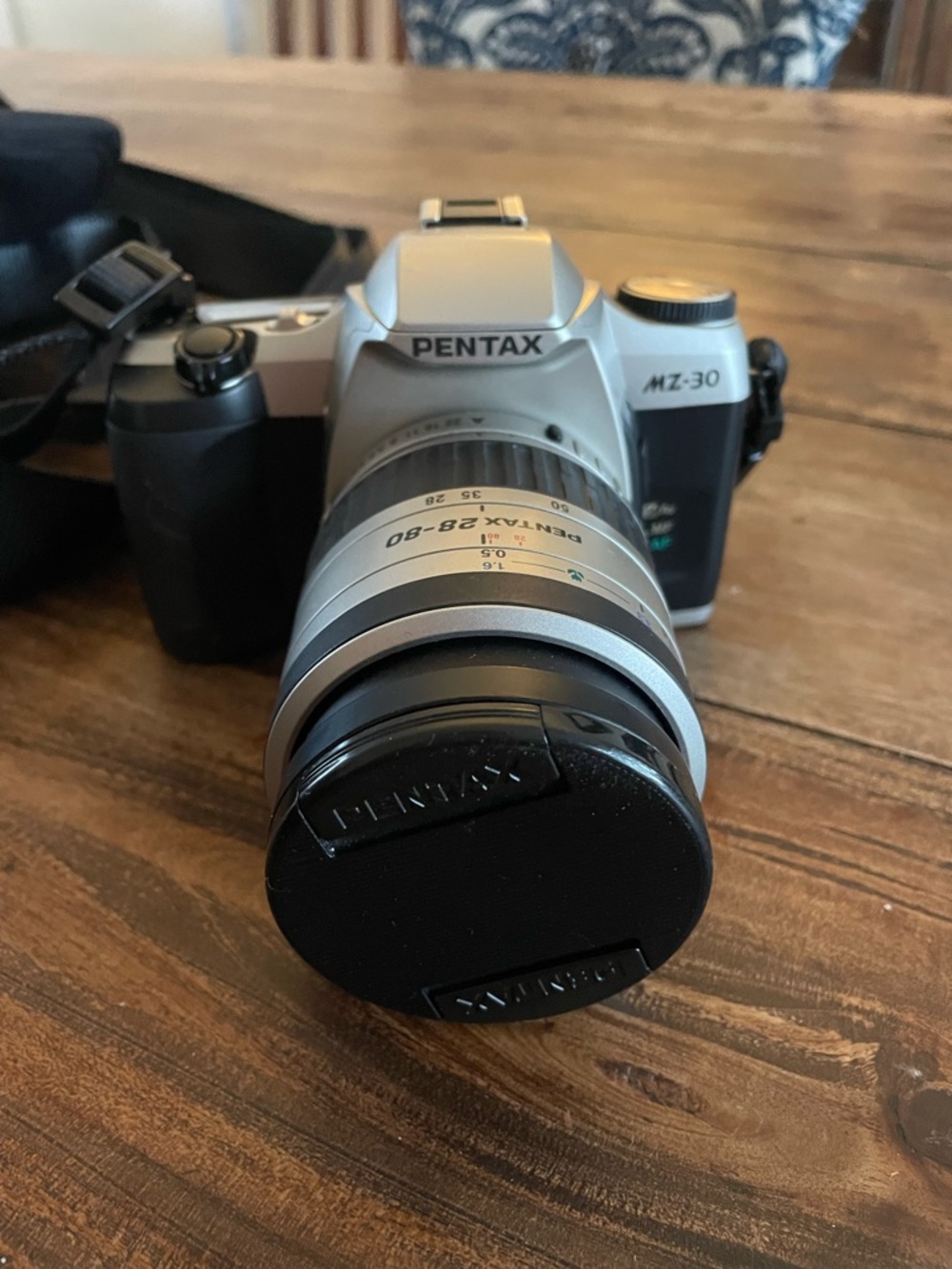 Pentax MZ-30 with lens and carrying case